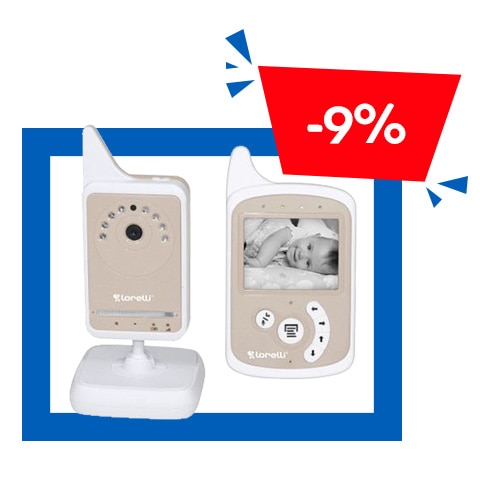 Baby Care Videós digitális bébiőr Beige/Bézs