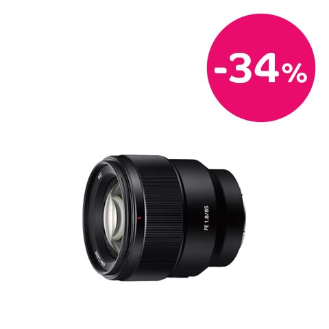 Sony SEL-85F18 35mm full frame objektív