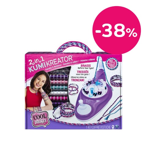 Cool Maker KumiKreator 2 az 1-ben karkötő- és nyaklánc készítő