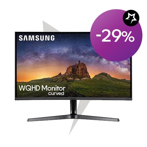Samsung C27JG50 Ívelt 27'' LED monitor