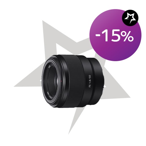 Sony 50 mm F1.8 (SEL50F18F. SYX) objektív