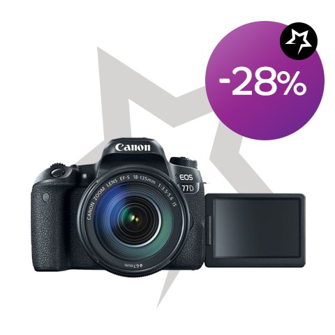 Canon EOS 77D DSLR Fényképezőgép