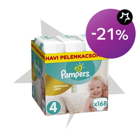 Pampers Premium Care havi pelenkacsomagok