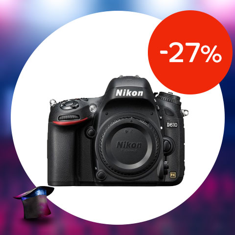 Nikon D610 DSLR fényképezőgép