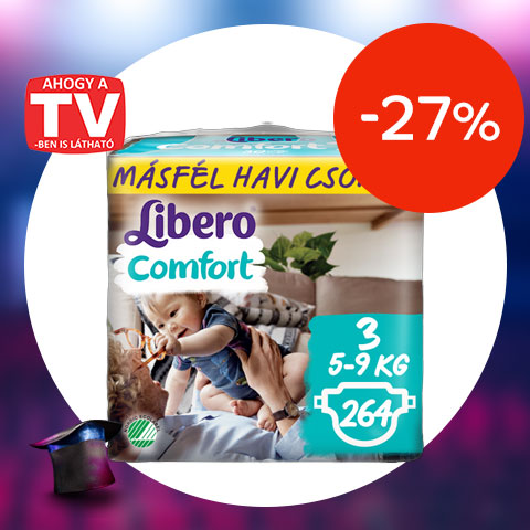 Libero Comfort másfélhavi pelenkacsomagok