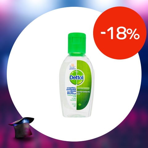 Dettol antibakteriális kézfertőtlenítő gél