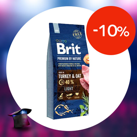 Brit Premium by Nature Light száraz kutyaeledel