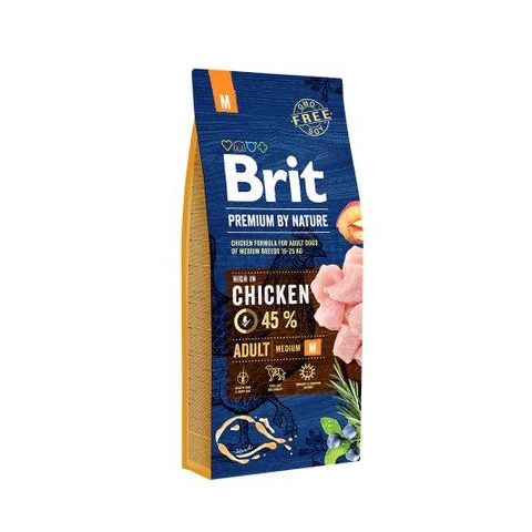 Brit Premium by Nature Adult M száraz kutyaeledel