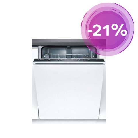 Bosch SMV50D70EU Teljesen beépíthető mosogatógép