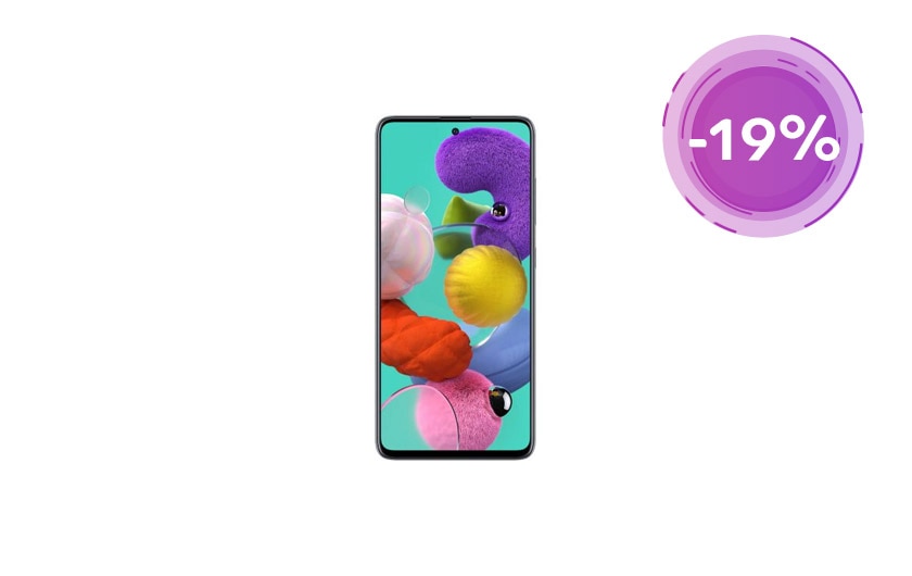 Samsung Galaxy A51 mobiltelefon