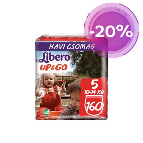 Libero Up&Go havi pelenkacsomagok