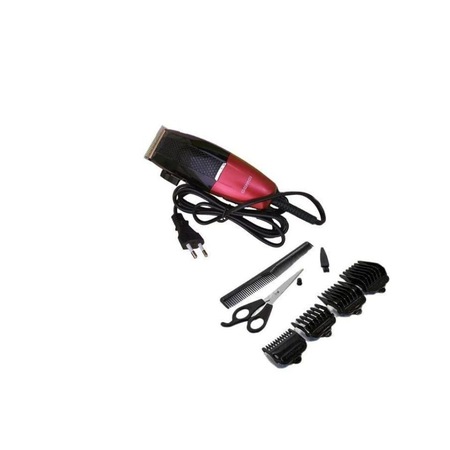 Aparat de tuns IGemei ,9 piese ,culoare negru/rosu