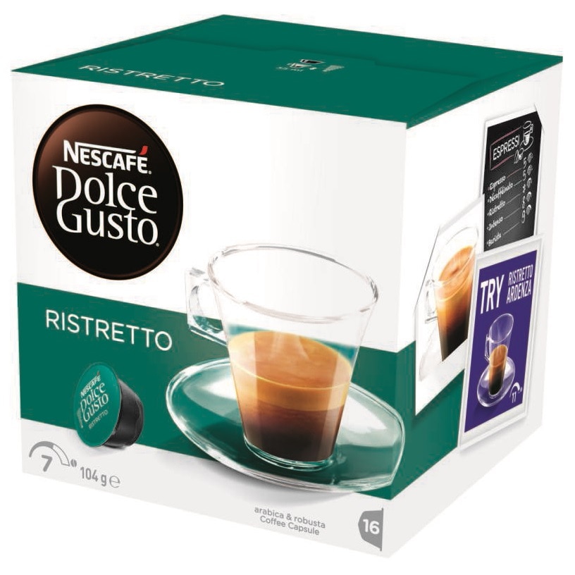 Capsule Nescafé Dolce Gusto Espresso Ristretto, 16 capsule